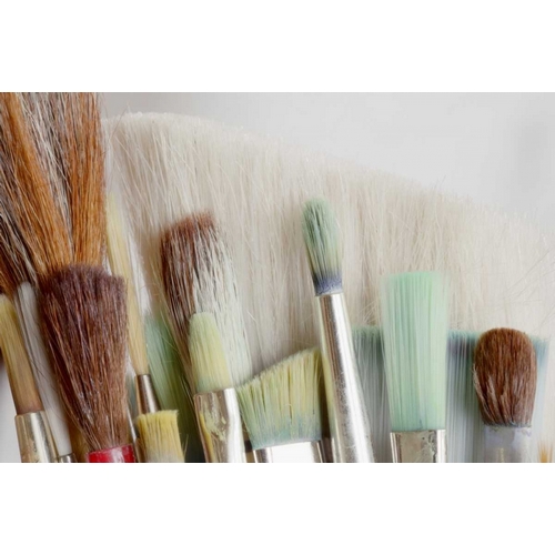 Washington, Seabeck Close-up of artists brushes